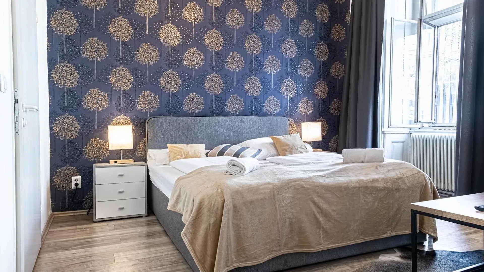 Quadrable King Room W/ Cityview Mariahilferstr F Wien 0*,